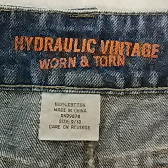 Hydraulic Vintage denim jean skirr - Picture 3 of 6